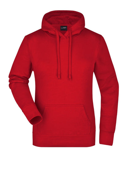 Ladies' Hooded Sweat Daiber Red