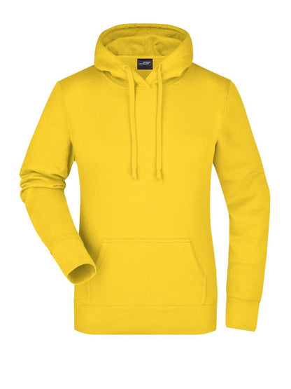 Ladies' Hooded Sweat Daiber Sun-Yellow