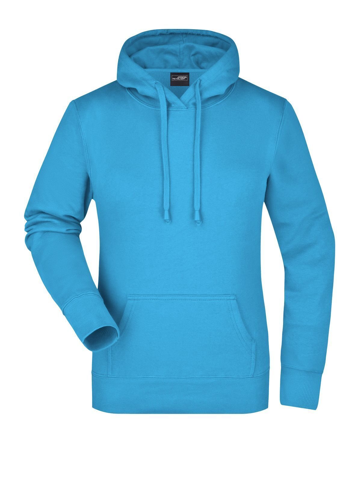 Ladies' Hooded Sweat Daiber Turquoise