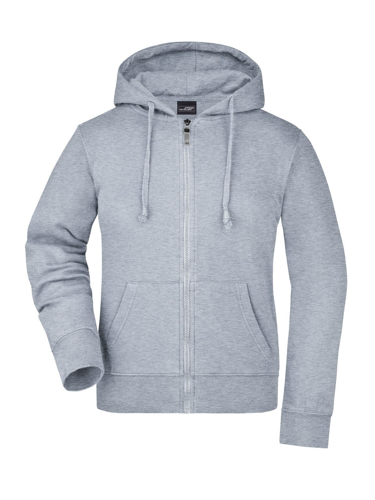 Ladies' Hooded Jacket Daiber Grey-Heather