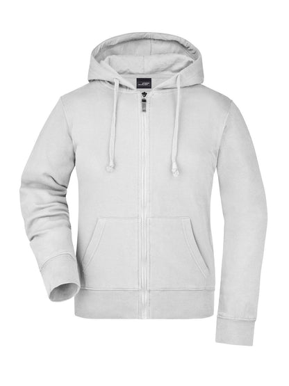 Ladies' Hooded Jacket Daiber White