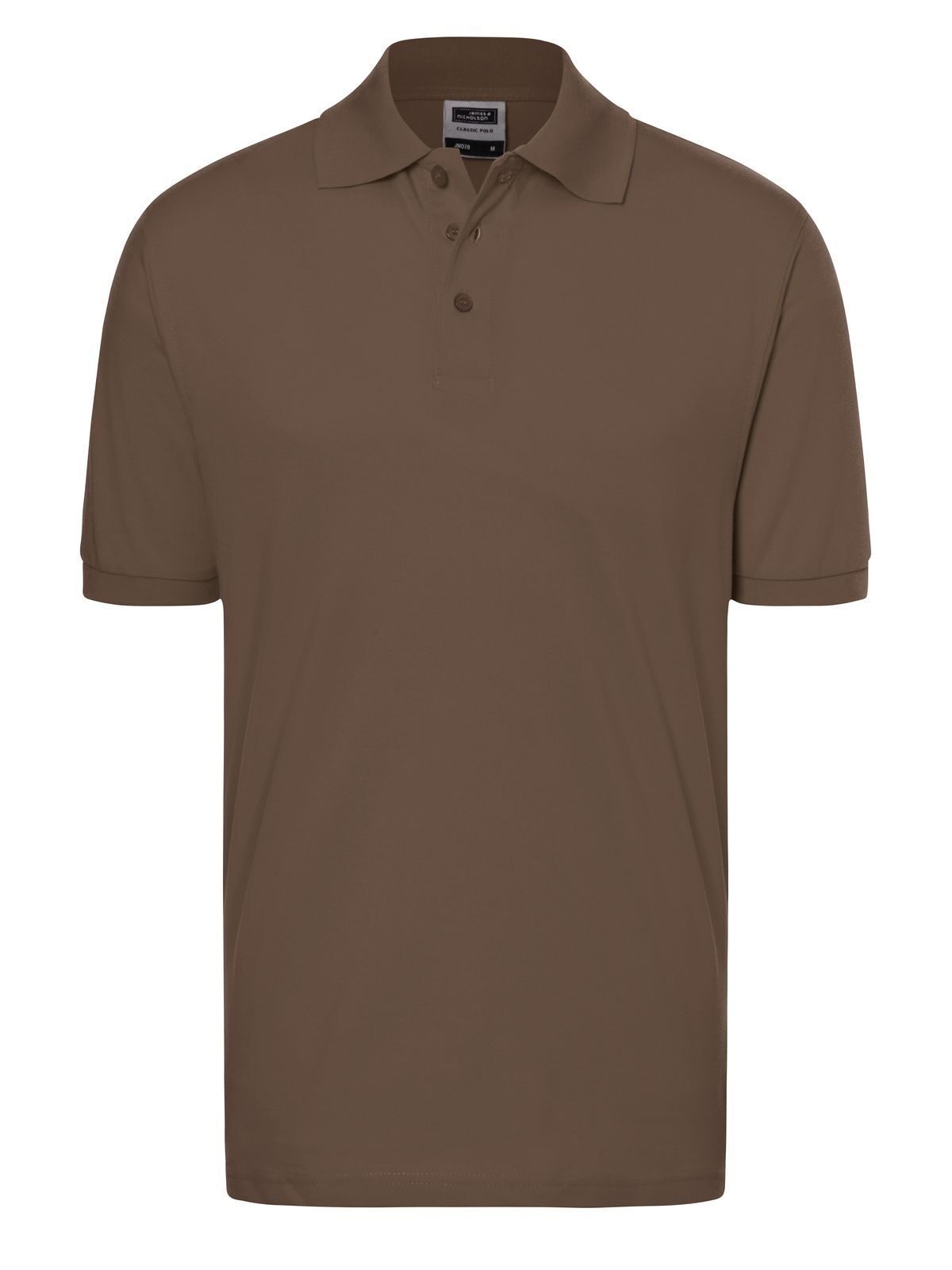 Polo Classic in cotone Daiber Brown