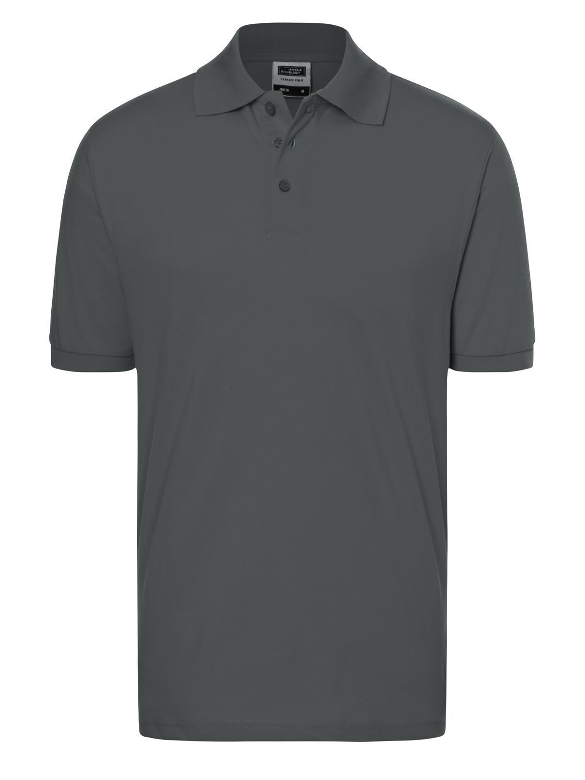 Polo Classic in cotone Daiber Graphite