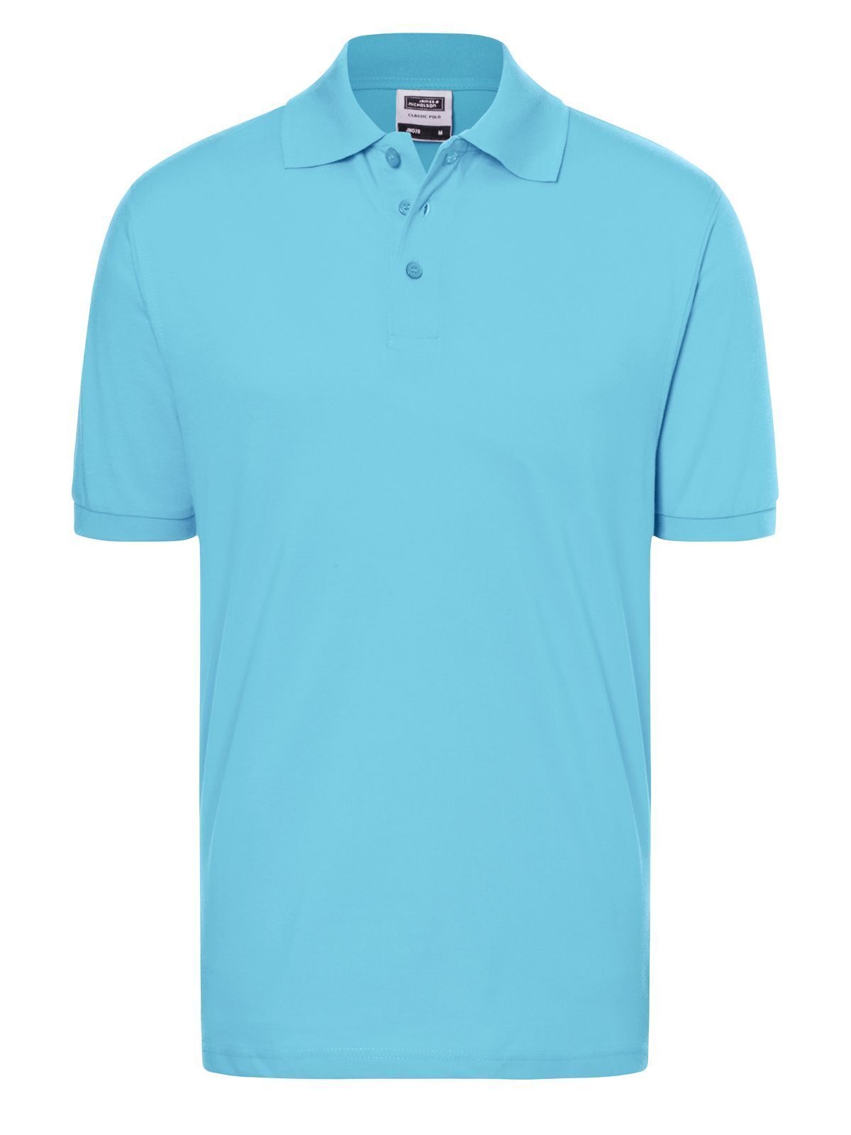 Polo Classic in cotone Daiber Sky-Blue