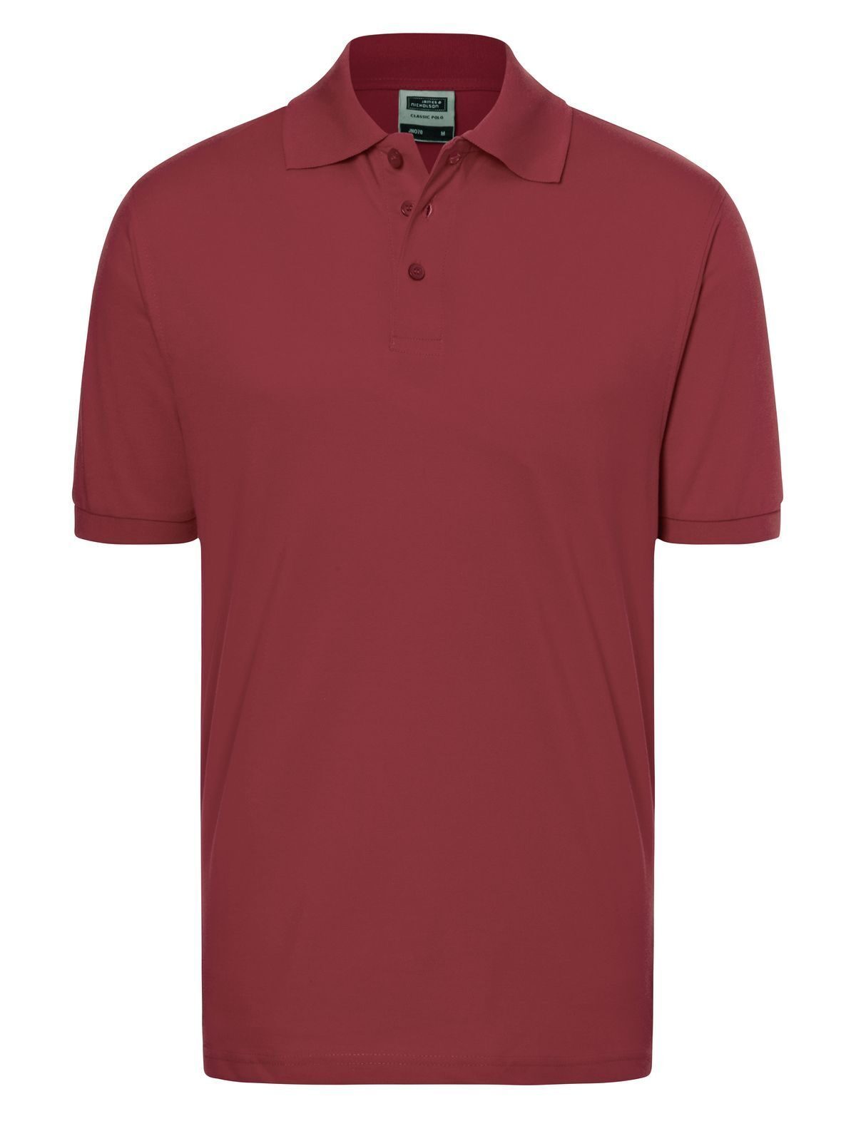 Polo Classic in cotone Daiber Wine