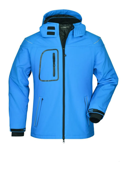 Men's Winter Softshell Jacket Daiber Aqua