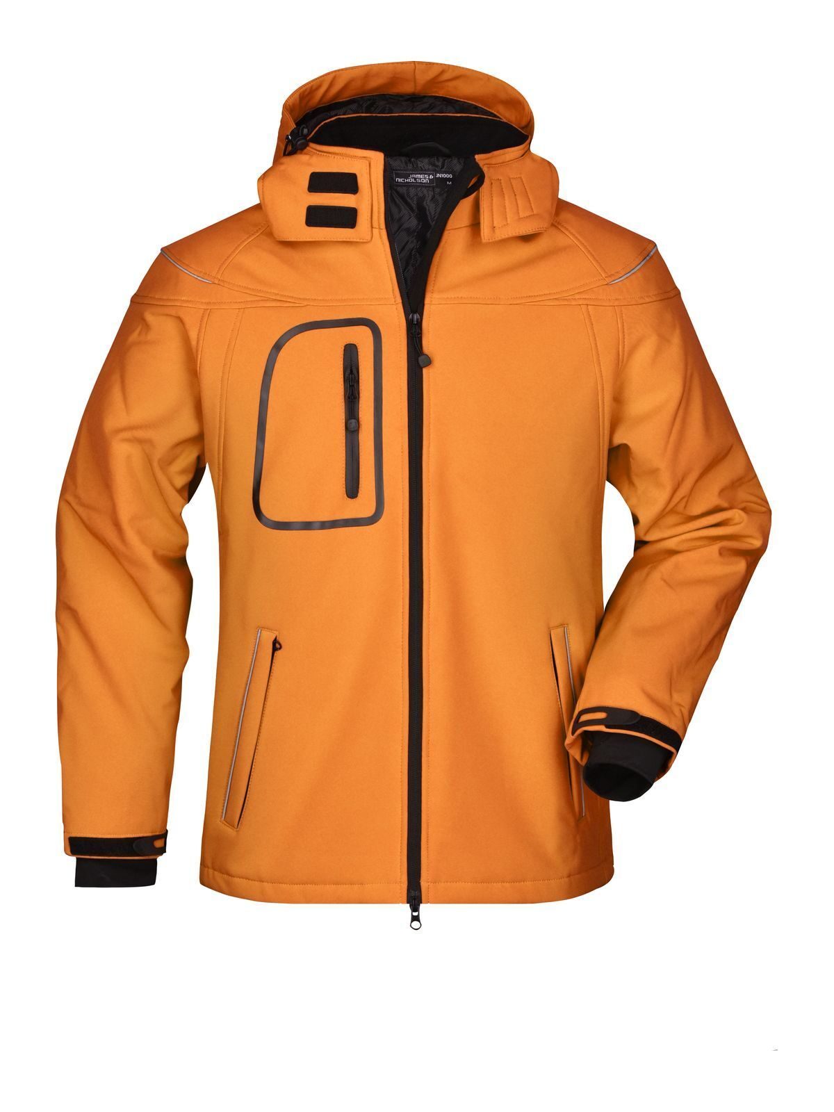 Men's Winter Softshell Jacket Daiber Orange