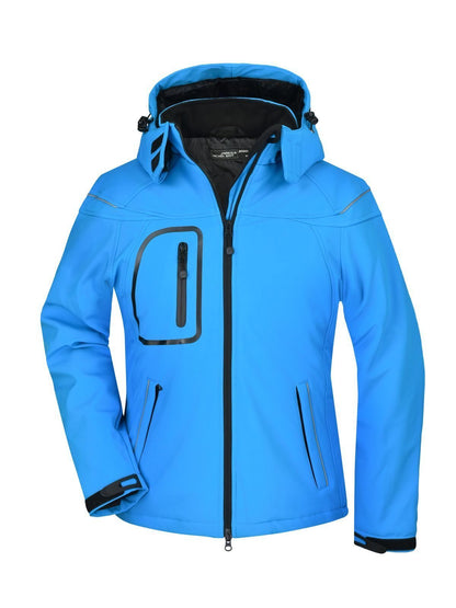 Ladies' Winter Softshell Jacket Daiber Aqua