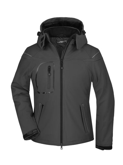 Ladies' Winter Softshell Jacket Daiber Black