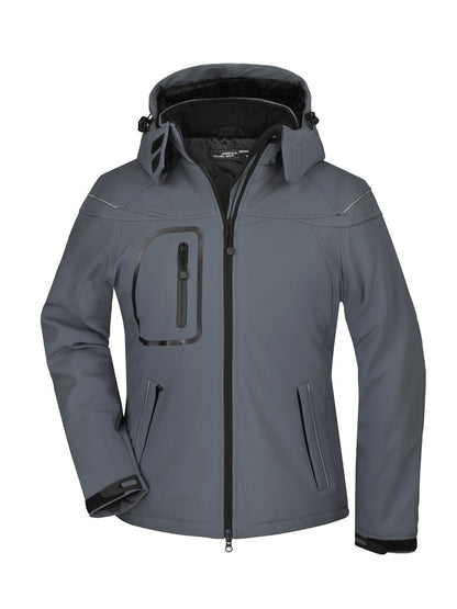 Ladies' Winter Softshell Jacket Daiber Carbon