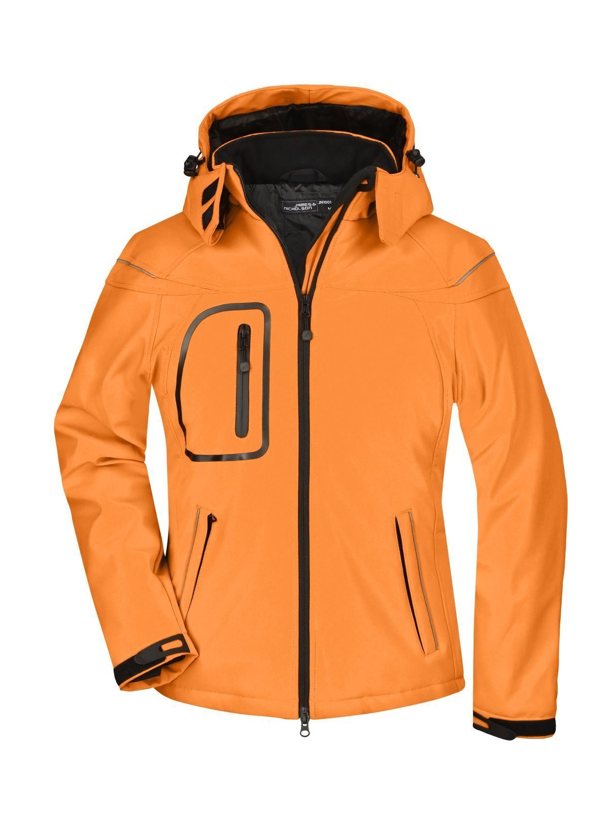 Ladies' Winter Softshell Jacket Daiber Orange