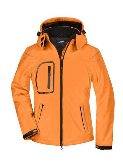 Ladies' Winter Softshell Jacket Daiber Orange