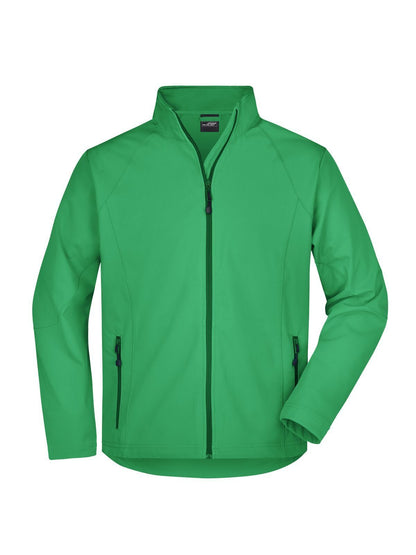 Men's Softshell Jacket Daiber Green