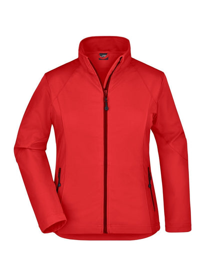 Ladies' Softshell Jacket Daiber Red