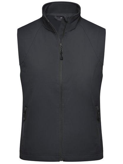 Ladies' Softshell Vest Daiber Black