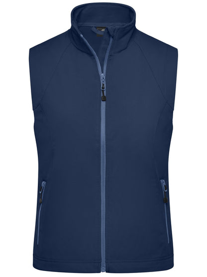 Ladies' Softshell Vest Daiber Navy