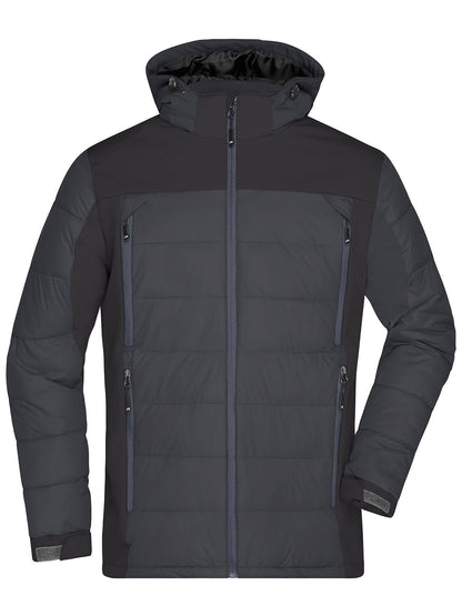 Men's Outdoor Hybrid Jacket Daiber Black