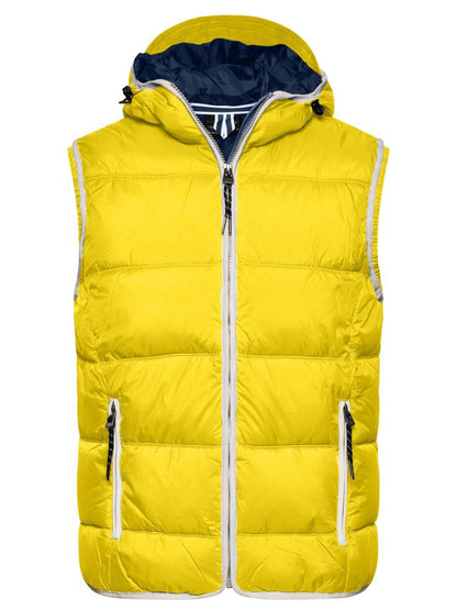 Men's Maritime Vest Daiber Sun-Yellow/White