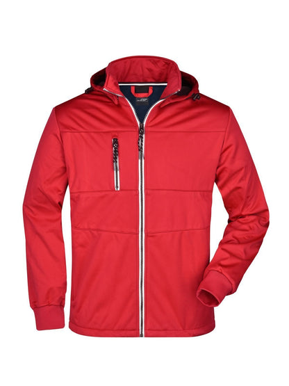 Men's Maritime Jacket Daiber Red/Navy-White