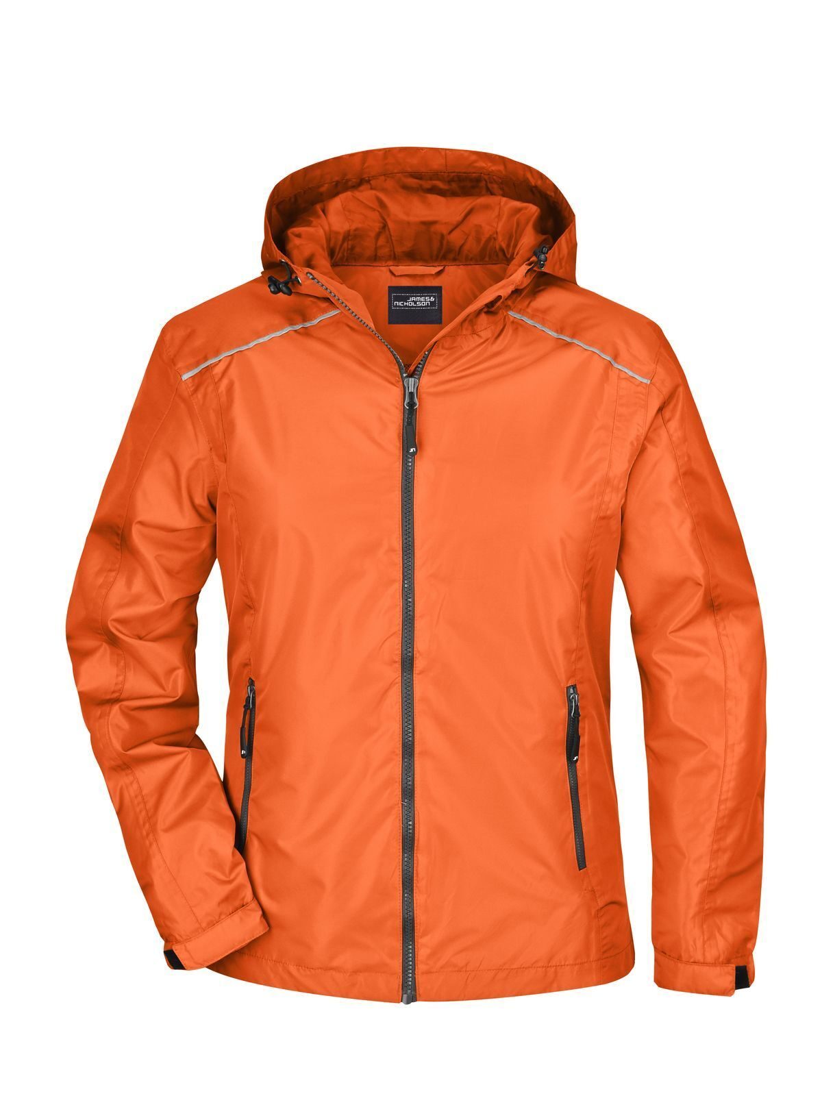Ladies' Rain Jacket Daiber Orange/Carbon