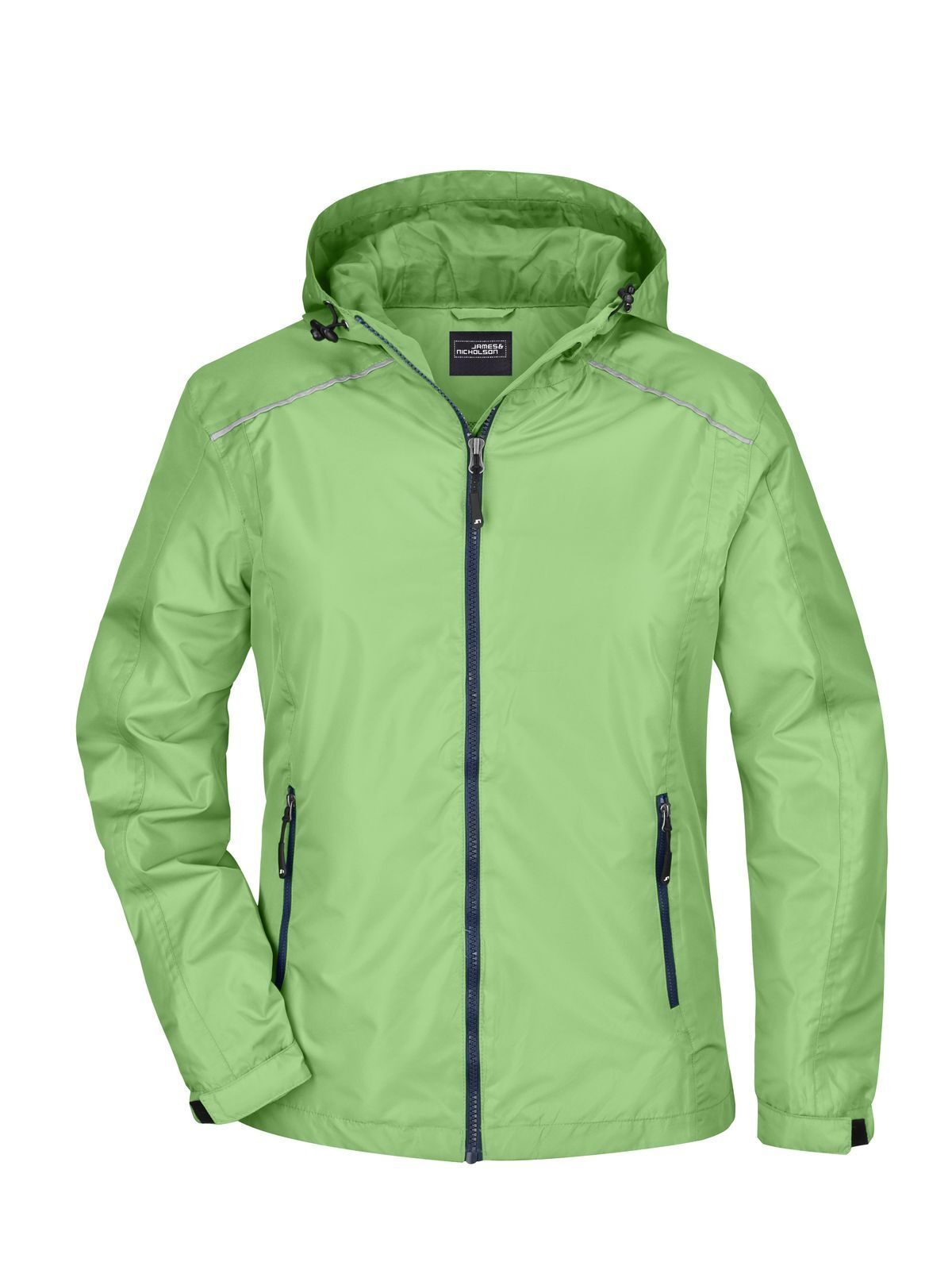 Ladies' Rain Jacket Daiber Spring-Green/Navy