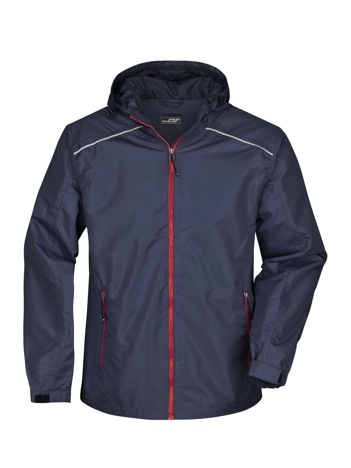 Men's Rain Jacket Daiber Navy/Red