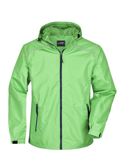 Men's Rain Jacket Daiber Spring-Green/Navy