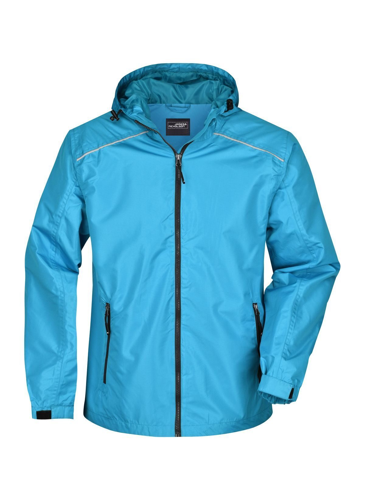 Men's Rain Jacket Daiber Turquoise/Iron-Grey