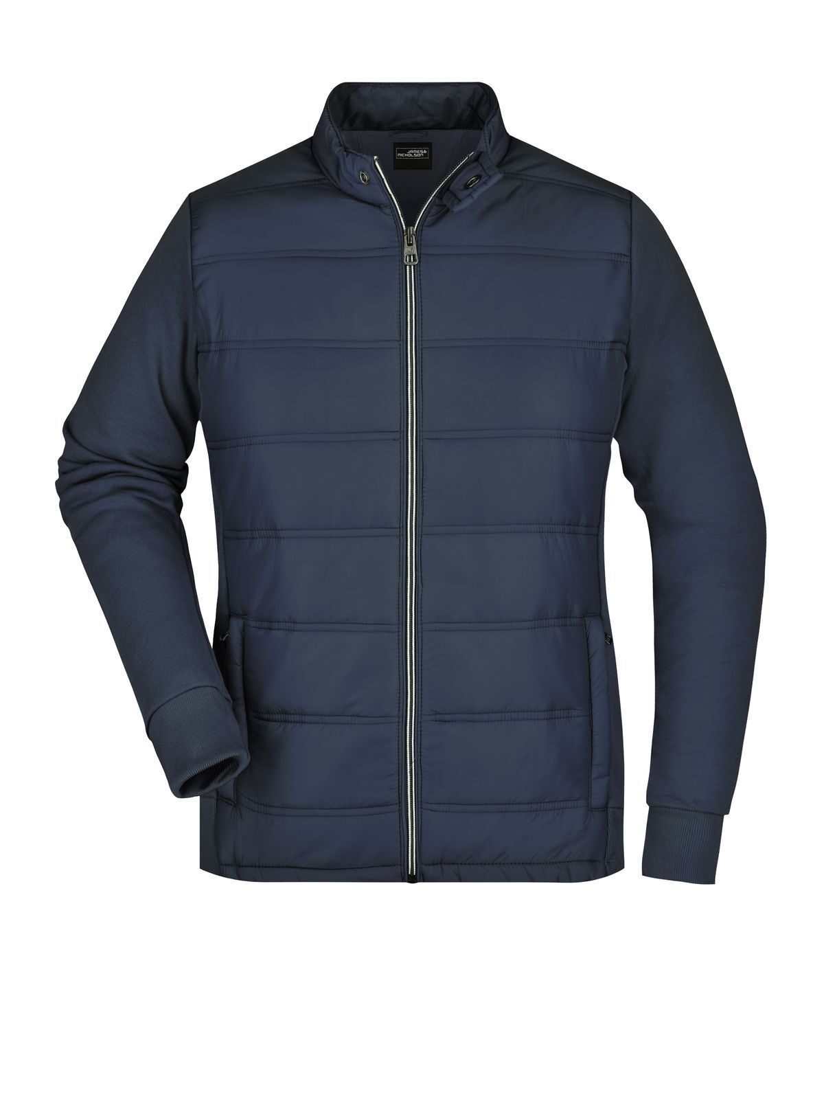 Ladies' Hybrid Sweat Jacket Daiber Navy