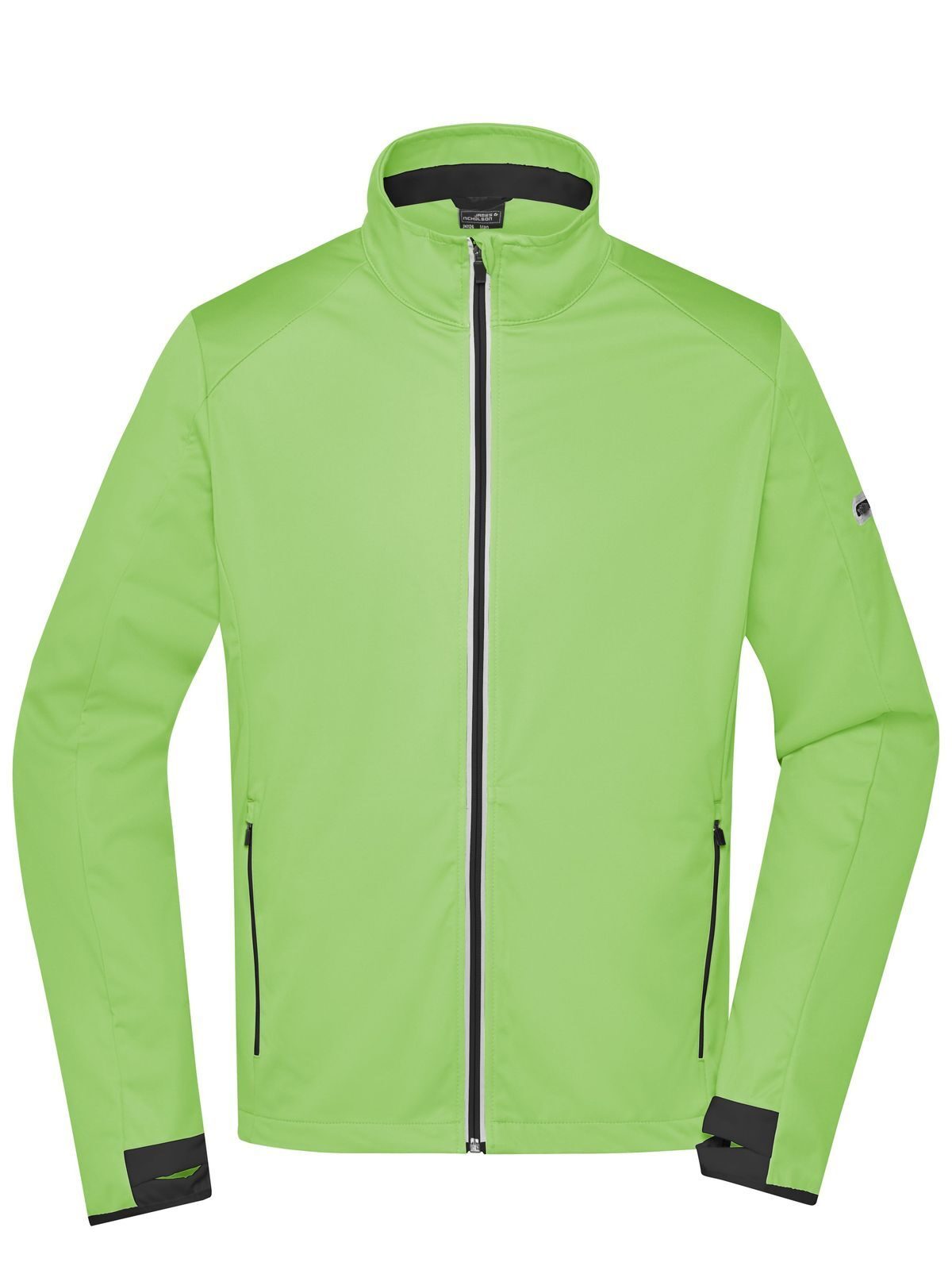 Men's Sports Softshell Jacket Daiber Bright-Green/Black