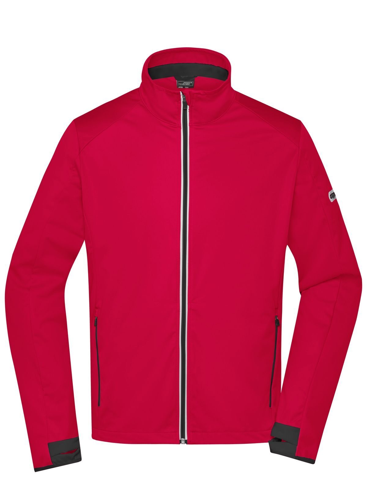 Men's Sports Softshell Jacket Daiber Light-Red/Black