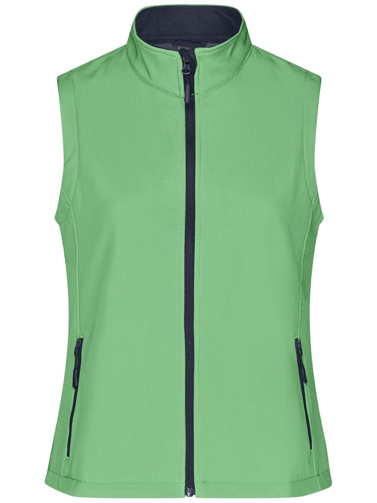Ladies' Promo Softshell Vest Daiber Green/Navy