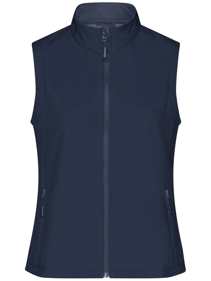 Ladies' Promo Softshell Vest Daiber Navy/Navy