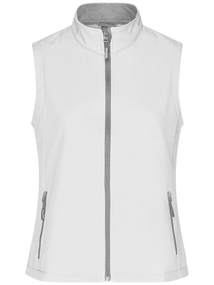 Ladies' Promo Softshell Vest Daiber White/White