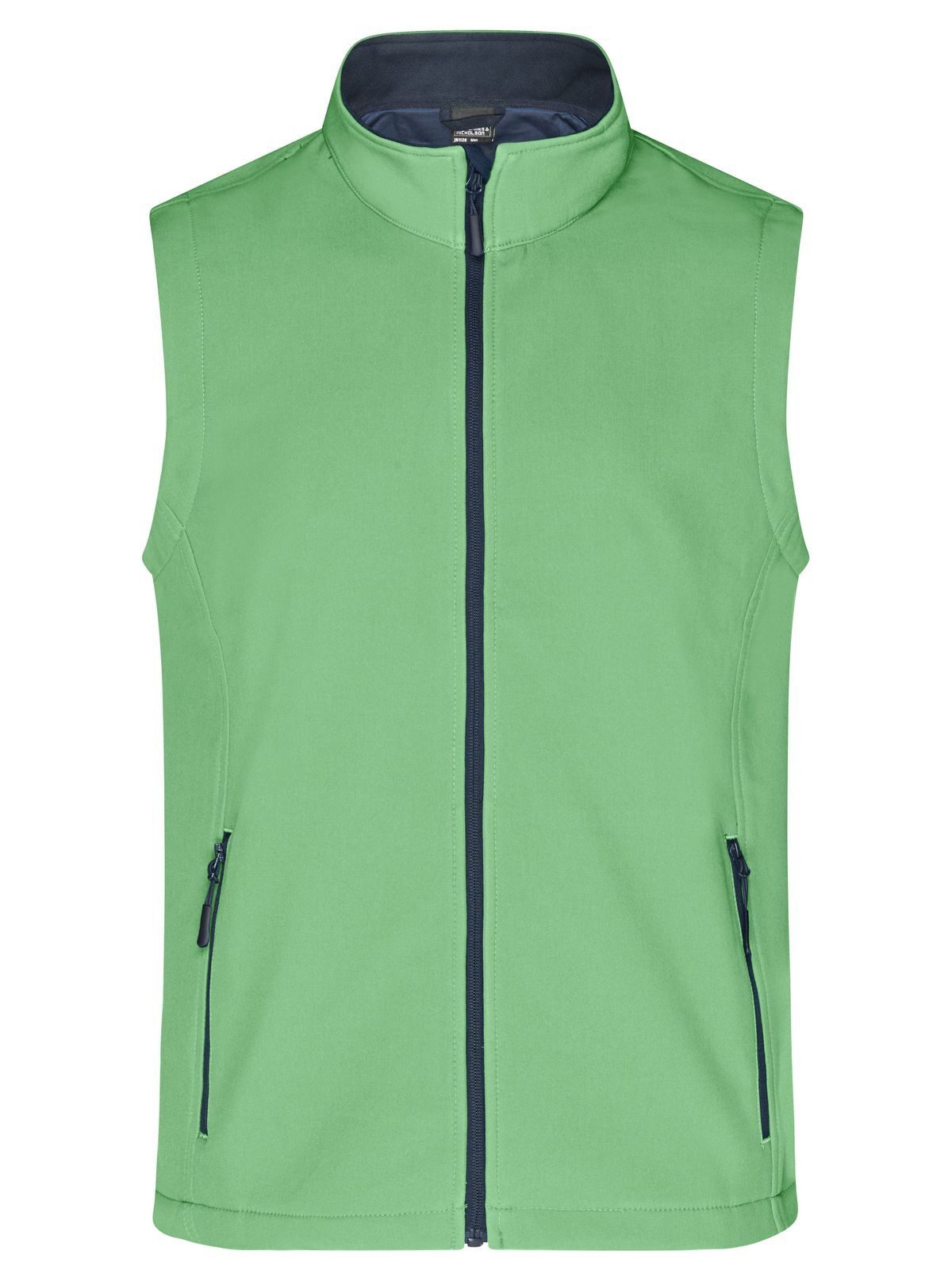 Men's Promo Softshell Vest Daiber Green/Navy