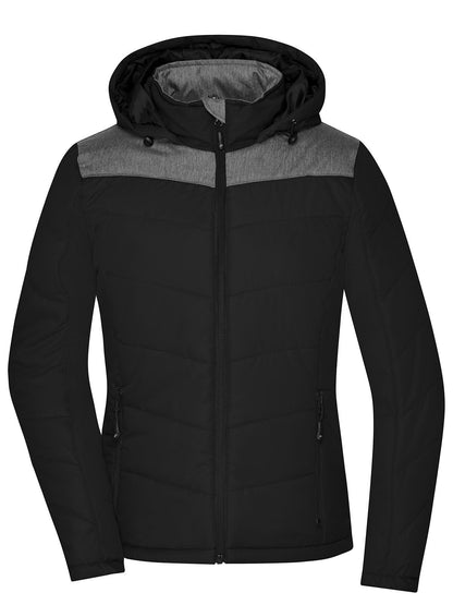 Ladies' Winter Jacket Daiber Black/Anthracite-Melange