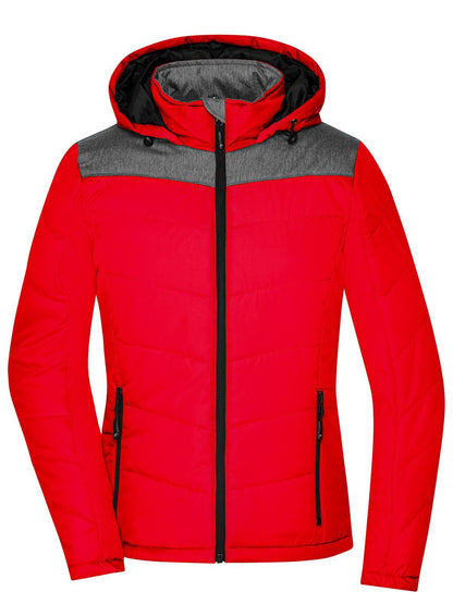Ladies' Winter Jacket Daiber Red/Anthracite-Melange