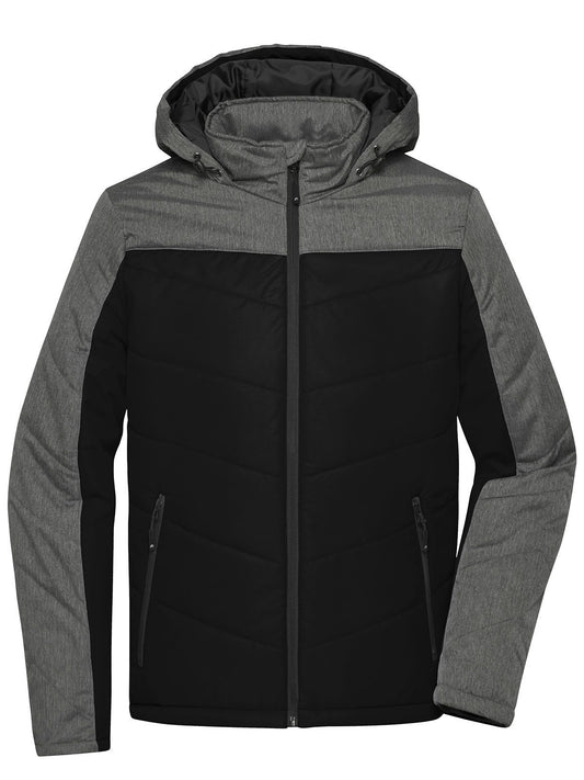Men's Winter Jacket Daiber Black/Anthracite-Melange