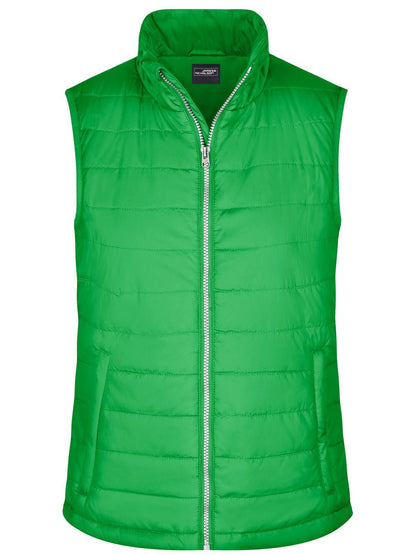 Ladies' Padded Vest Daiber Green