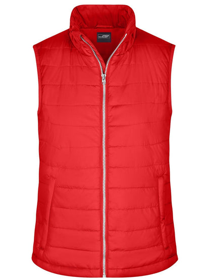 Ladies' Padded Vest Daiber Red