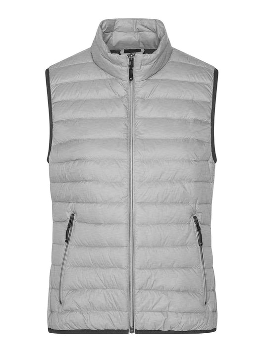 Ladies' Down Vest Daiber Silver-Melange/Graphite