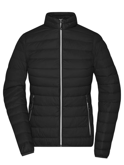 Ladies' Down Jacket Daiber Black/Silver