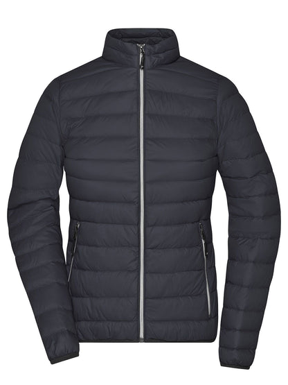 Ladies' Down Jacket Daiber Graphite/Silver