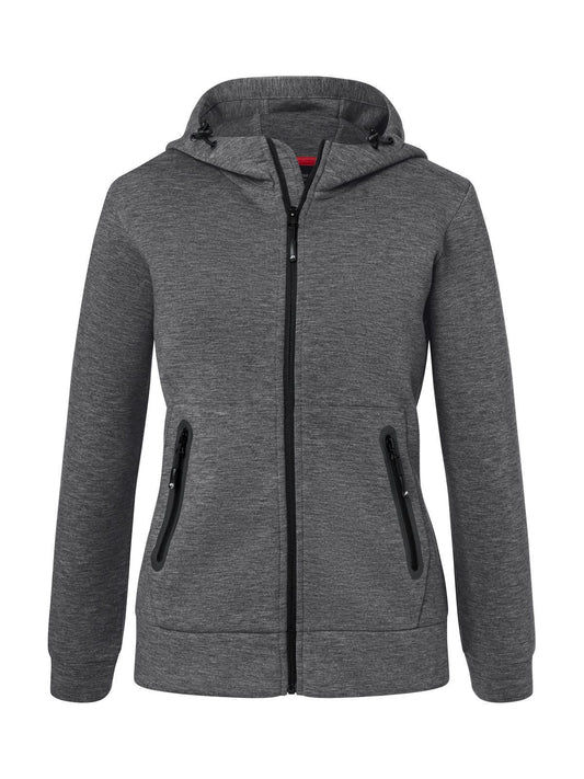 Ladies' Hooded Jacket Daiber Dark-Melange