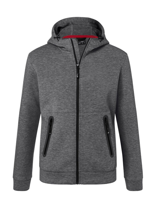 Men's Hooded Jacket Daiber Dark-Melange