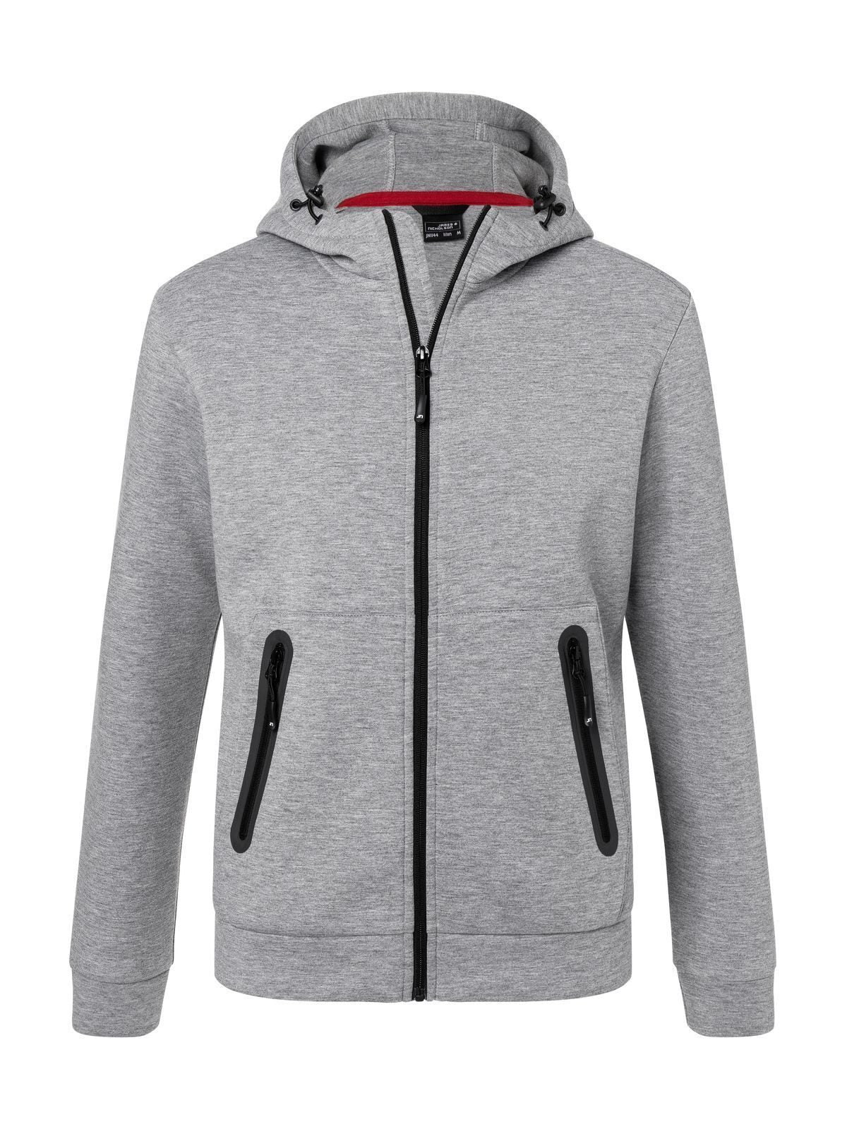 Men's Hooded Jacket Daiber Light-Melange