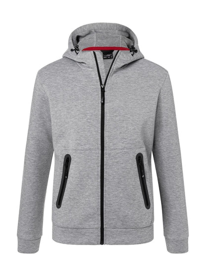Men's Hooded Jacket Daiber Light-Melange