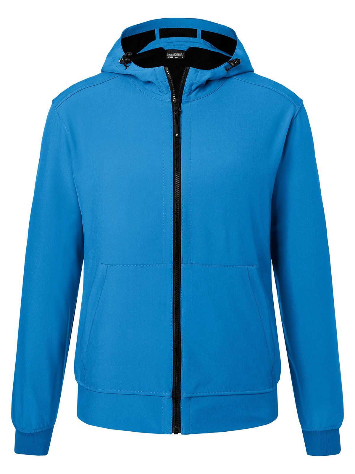 Men's Hooded Softshell Jacket Daiber Blue/Black