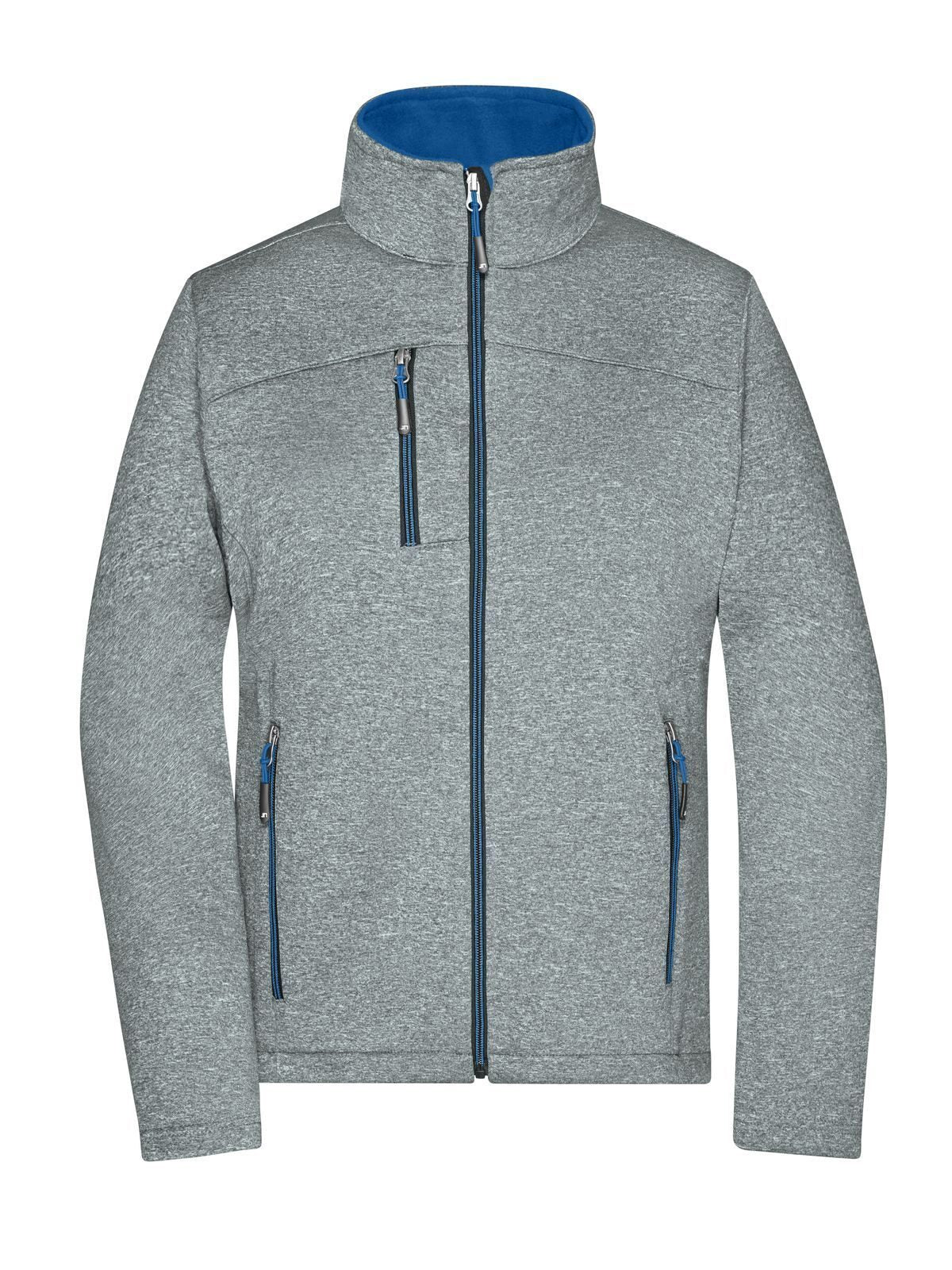 Ladies' Softshell Jacket Daiber Dark-Melange/Royal