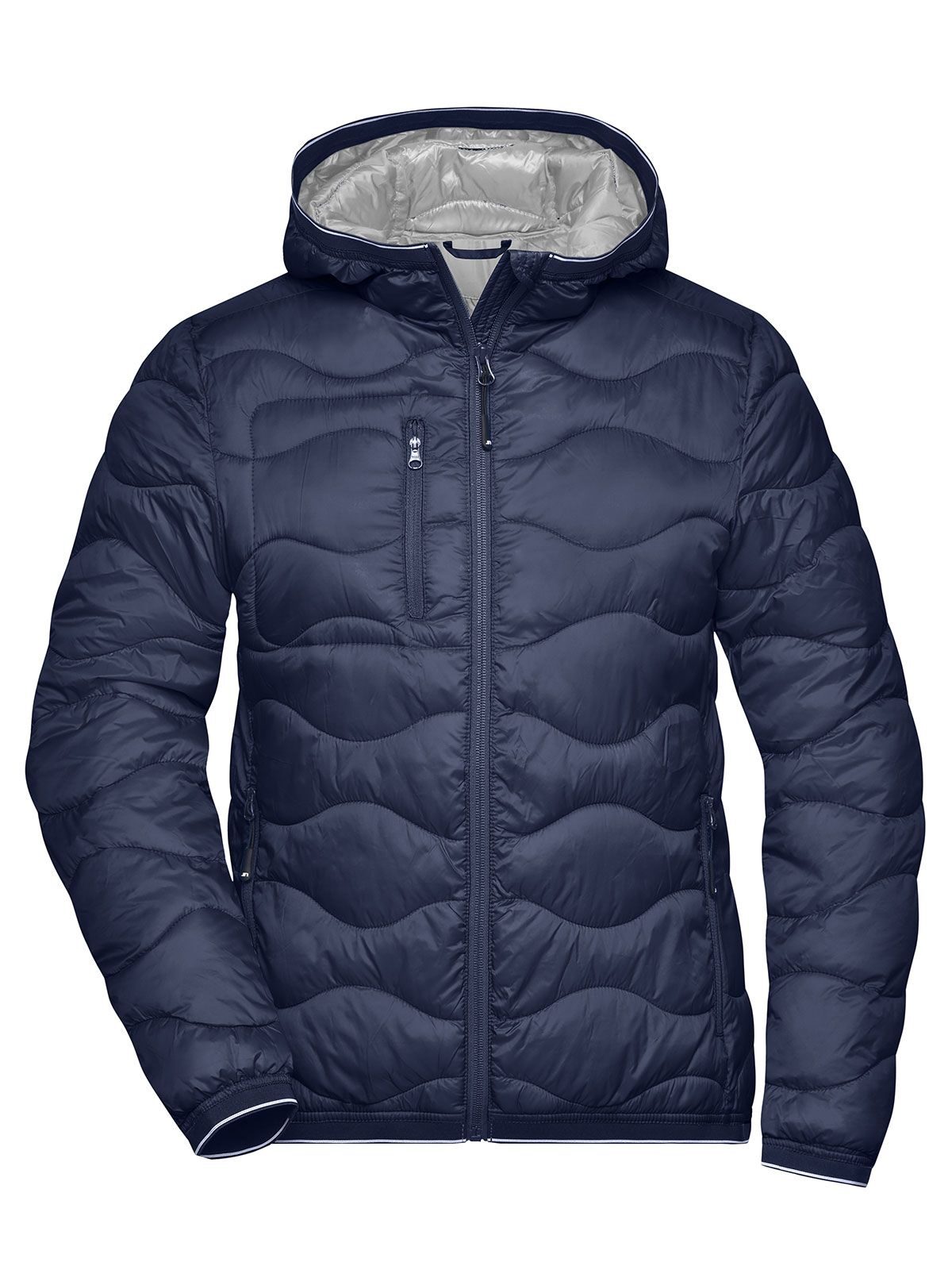 Ladies' Padded Jacket Daiber Navy/Silver